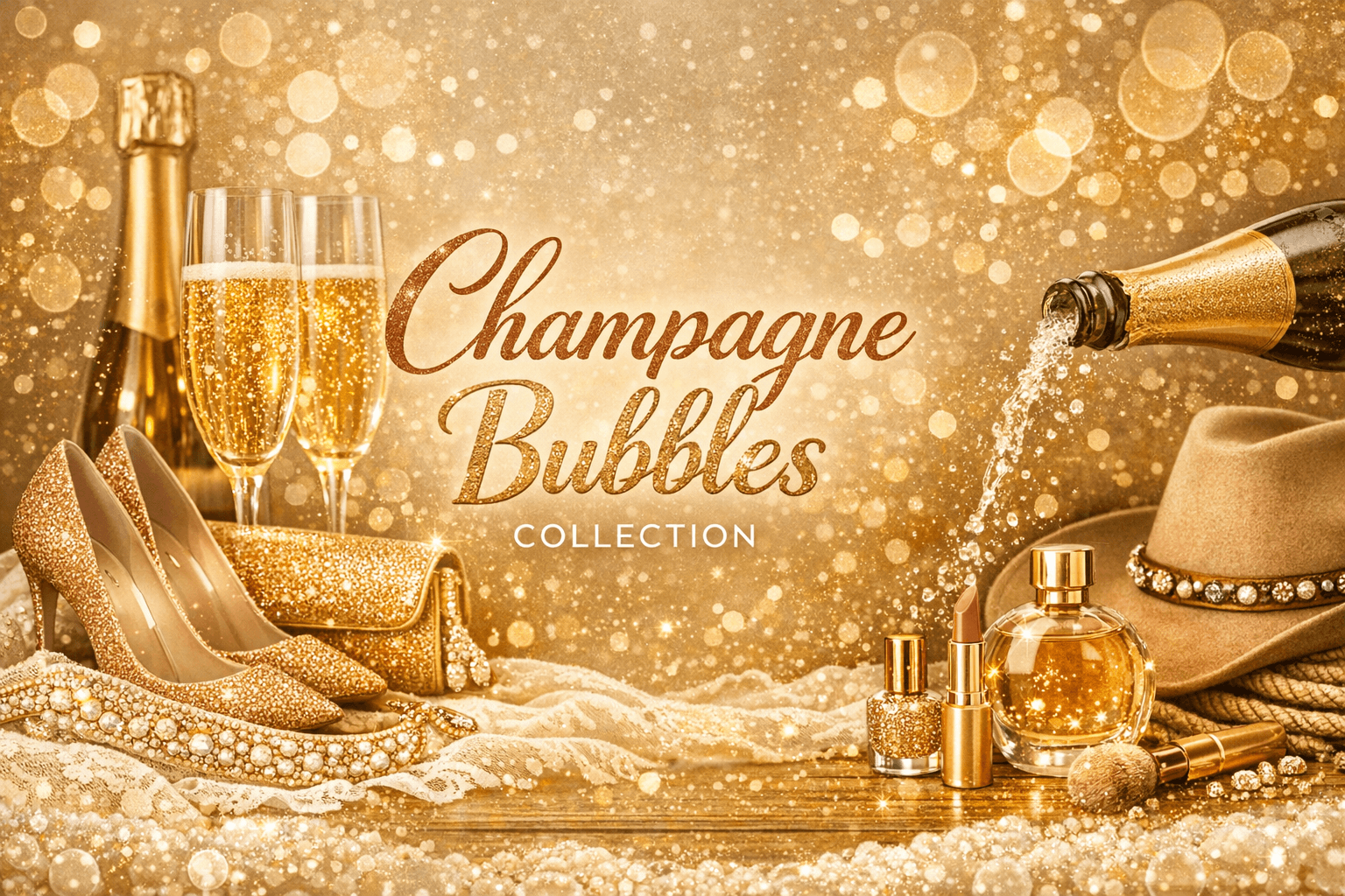 Champagne & Bubbles Bracelet