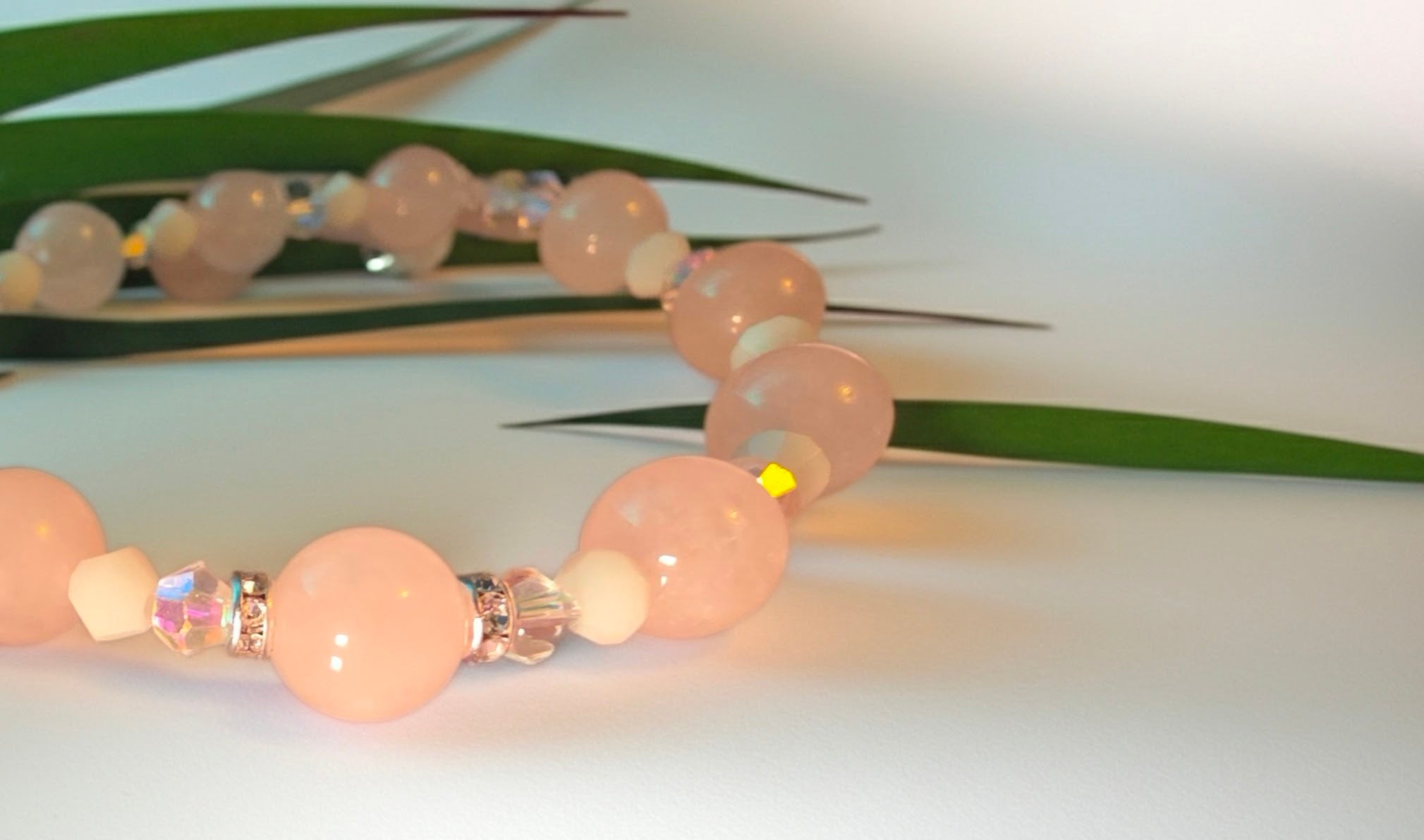 Pink Quartz- "Love Stone" Bracelets