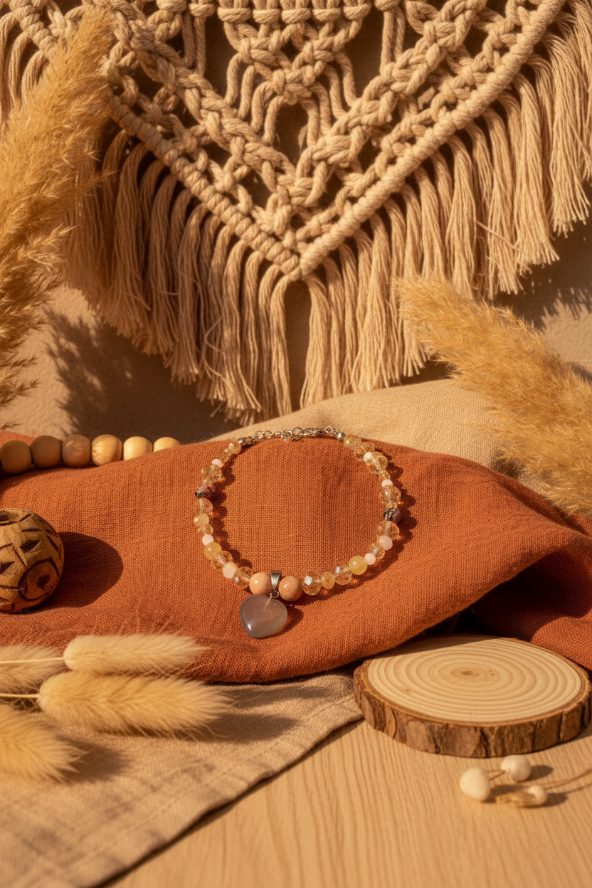 Gemnificent Stone Earth Bracelet