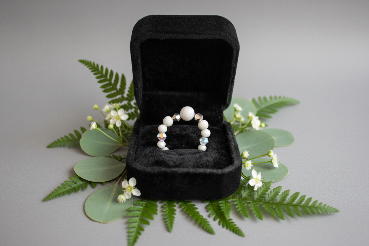 Boldy Beaded Fling-Rings