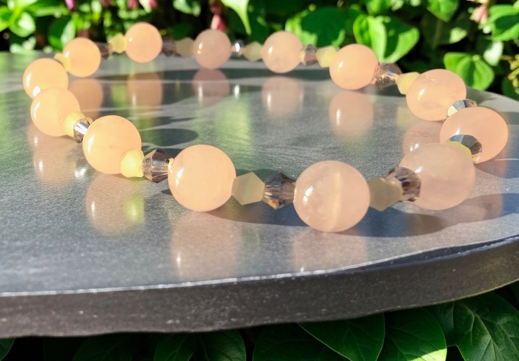 Pink Quartz- "Love Stone" Bracelets