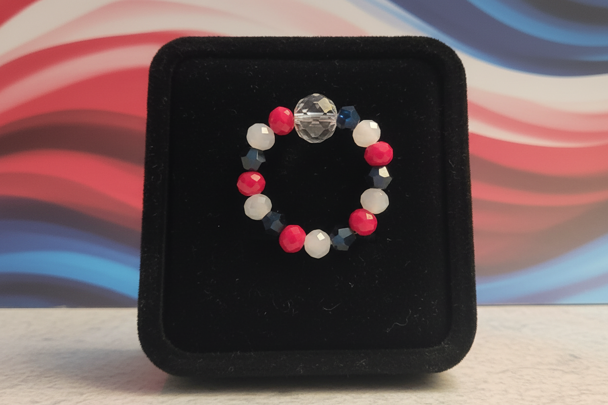 Boldy Beaded Fling-Rings