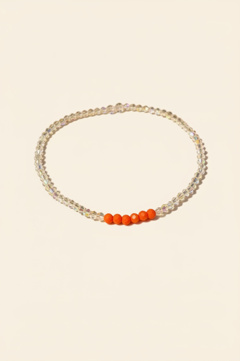 Coral Bracelet & Anklet Duo