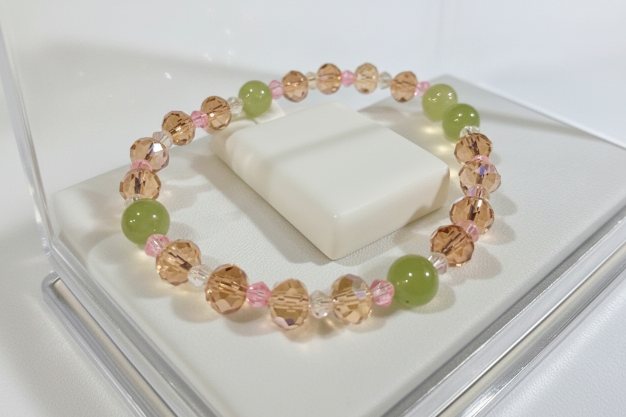 Semi-Precious Gemstone Accent Bracelets