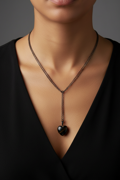 Black Agate Chocker Necklace