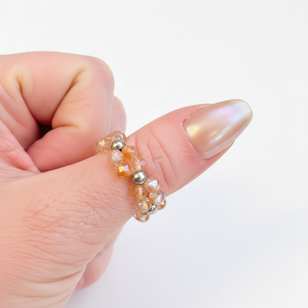 Beaded Stretch Ring