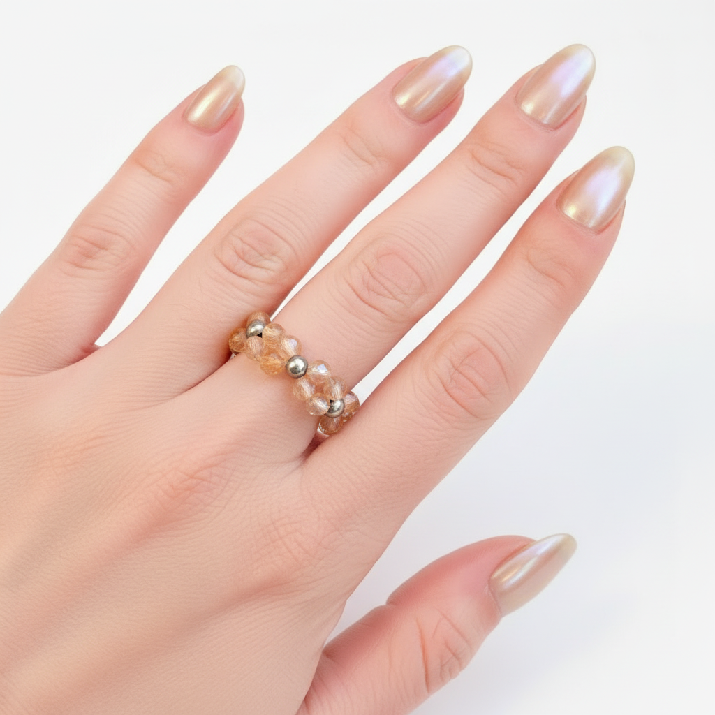 Beaded Stretch Ring